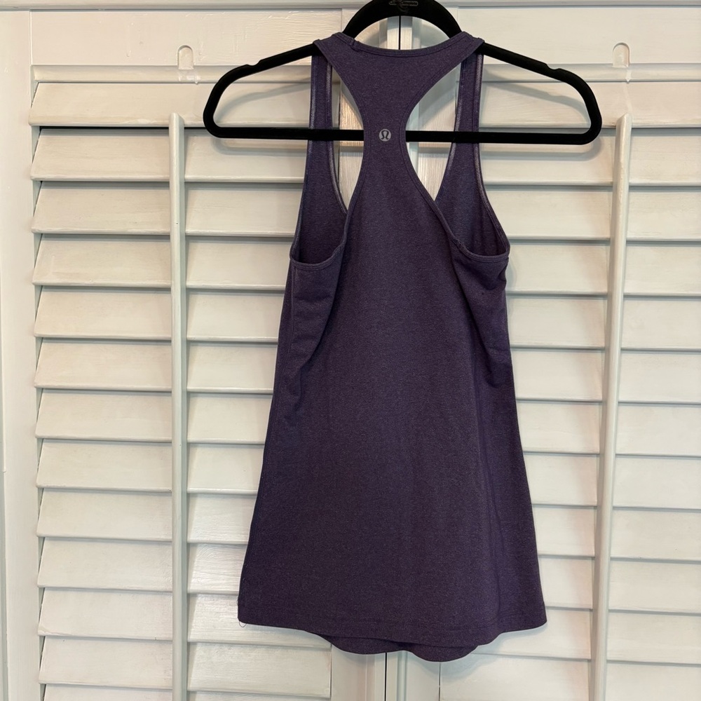Lululemon Purple Tank Top - Picture 2 of 9